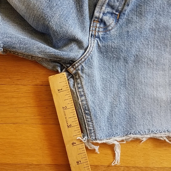 Gap vintage buttonfly cut off jean shorts - Picture 10 of 14